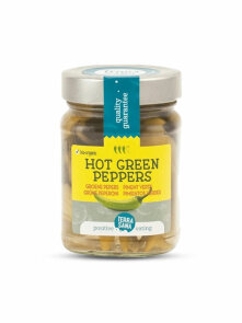 Terrasana Grüne Paprika – Biologisch im 230g Glas