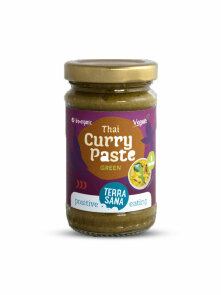 Thailändische grüne Currypaste – Bio 120g Terrasana