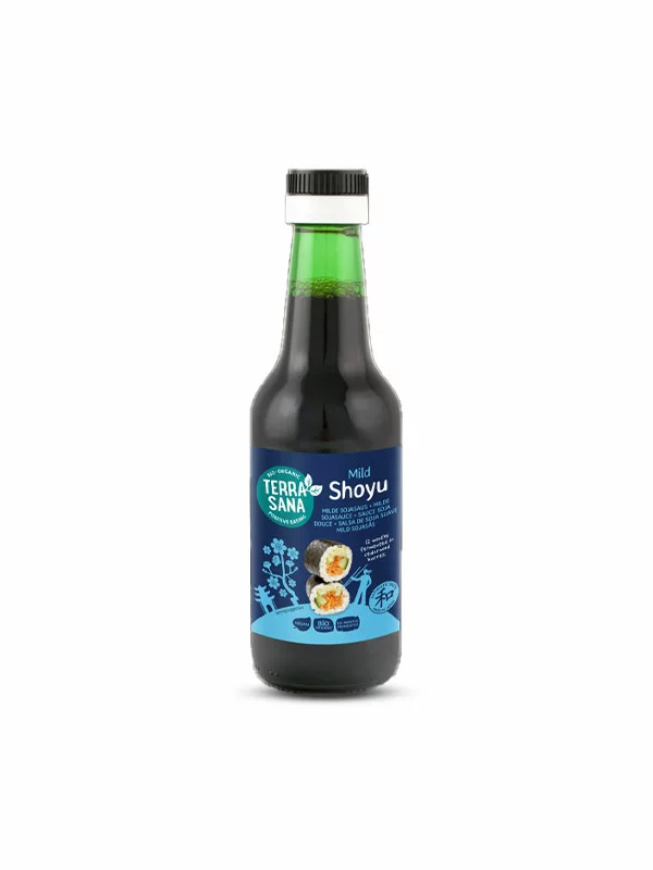Terrasana Shoyu Sojasauce Mild – Bio in einer 250ml Flashe