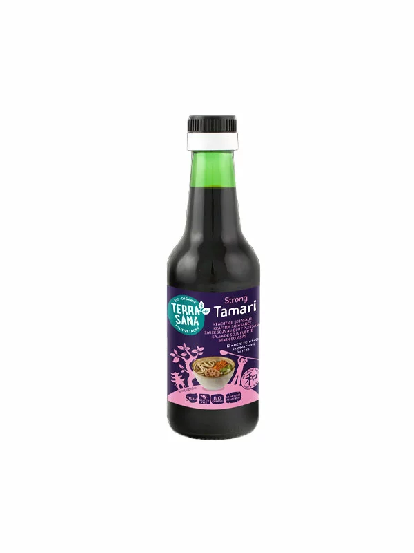 Terrasana Tamari-Sauce Stark ohne Gluten - Bio in der 250ml Flasche