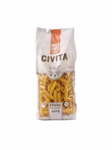 Maisnudeln mit Ballaststoffen - Penne Glutenfrei 450g Civita