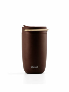 Edelstahl-Thermobecher Braun – 300 ml Equa