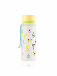 Equa Tritan-Flasche für Kinder Alpha Zoo – BPA-frei 600ml
