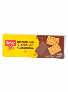 Mürbteigkekse mit Schokoladenüberzug Glutenfrei – 150g Schär