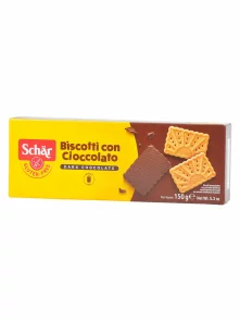 Mürbteigkekse mit Schokoladenüberzug Glutenfrei – 150g Schär