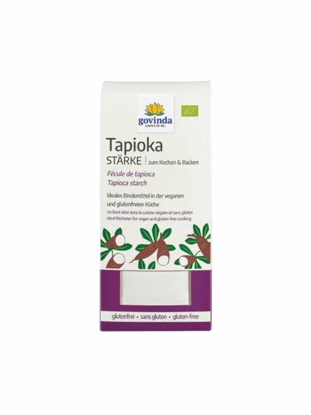 Govinda Tapiokastärke Glutenfrei – Biologisch in einer 330g Packung