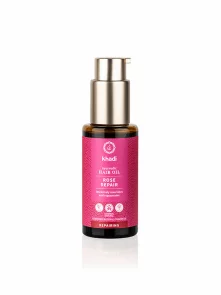 Khadi Ayurvedisches Haaröl Rose Repair in einer 50ml Packung
