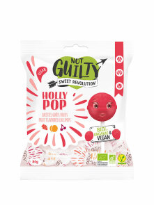 Hollypop Vegane Fruchtlutscher – Bio 84 g, Not Gulity