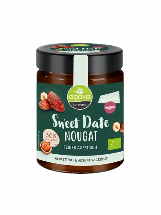 Dattel-Nougat-Aufstrich - Bio 300g Agava Karin Lang