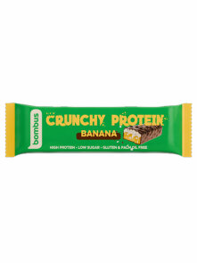 Bombus Knuspriger Proteinriegel, glutenfreie Banane in einer 50g Packung