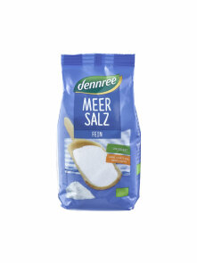 Feines unjodiertes Meersalz – 500g dennree