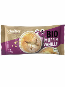 Glutenfreier Vanille-Muffin – Bio 140g Schnitzer