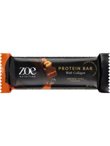 Protein-Schokoriegel mit Kollagen-Sacher-Torte – 50 g Zoe