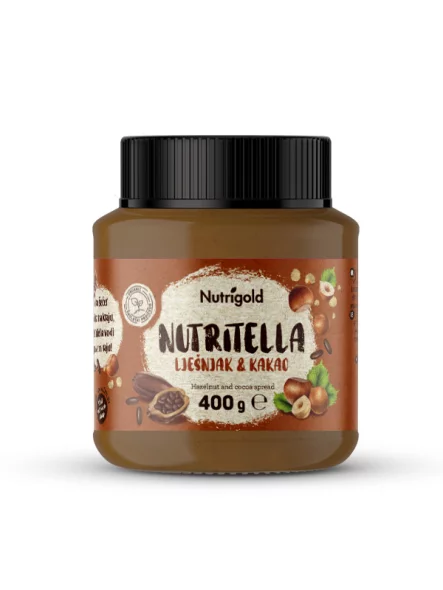 Nutritella Haselnussaufstrich – Bio 400g Nutrigold