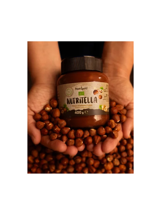 Nutritella Haselnussaufstrich – Bio 400g Nutrigold