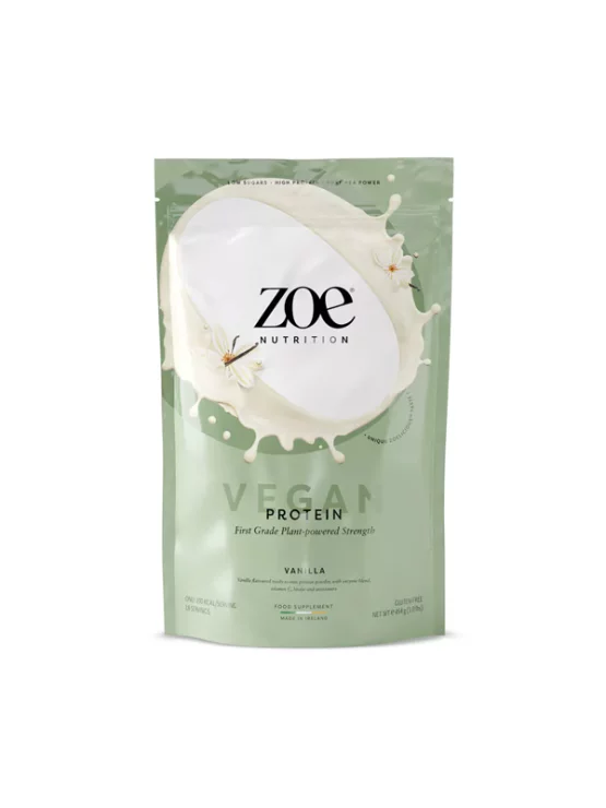 Zoe Nutrition Veganes Protein Vanille Madagaskar in einer 454g Packung