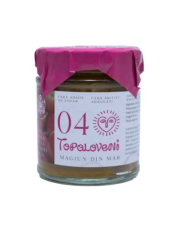 100 % Apfelmarmelade – 220 g Topoloveni