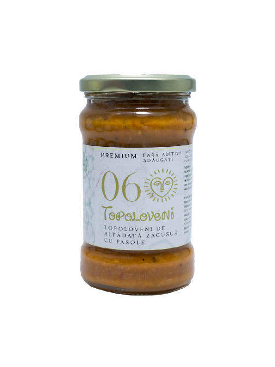 Topoloveni Weiße Bohnen Aufstrich im 300g Glas