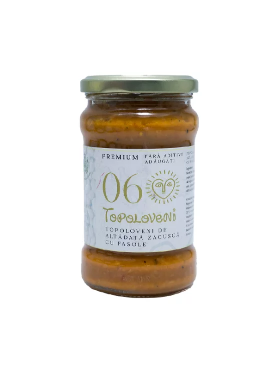 Topoloveni Weiße Bohnen Aufstrich im 300g Glas