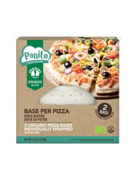 Probios Pizzaboden Glutenfrei – Bio 2 Stück im Paket