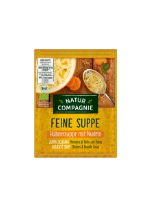 Natur Compagnie Hühnersuppe mit Nudeln – Bio in einer 40g Packung