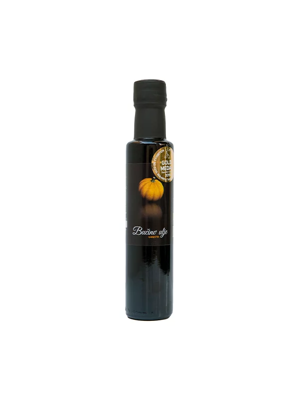 OPG Andreja Petrović 100% natives Kürbiskernöl in der 250ml Flasche