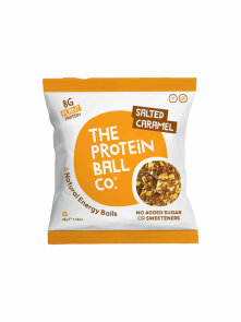 Protein Ball CO Vegane Proteinbällchen Salted Caramel in einer 45g Packung