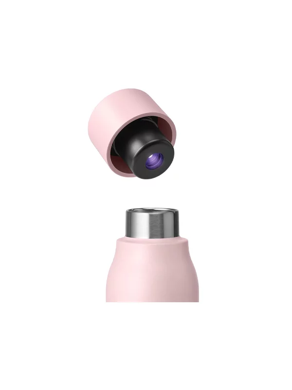 Selbstreinigende Wasserflasche PureVis Himalayan Pink – 500 ml LARQ