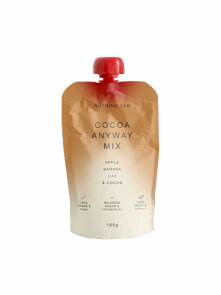 Nutrino Lab Fruchtsnack Anyway Cocoa - Kakao, Apfel und Banane mit Hafer in einer 180g Packung