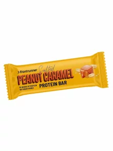 Frontrunner Salted Peanunt Caramel Proteinriegel in einer Packung von 55 g