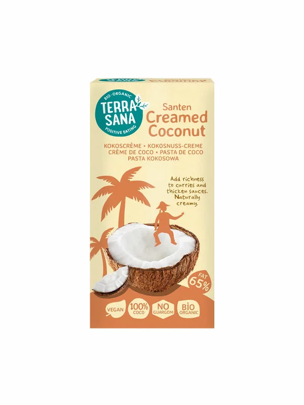 Terrasana Kokosnuss-Creme – Biologisch in der 200g Dose