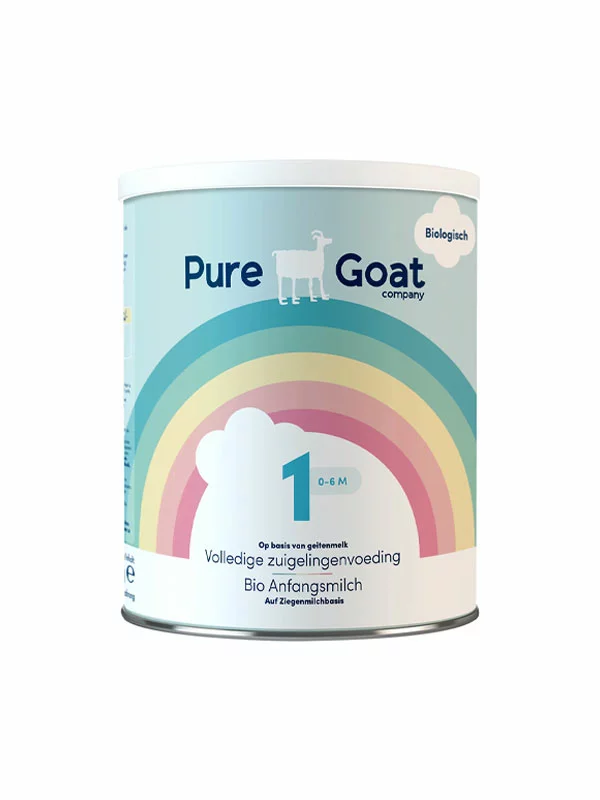 Pure Goat Bio Anfangsmilch 1 aus Ziegenmilch (von Geburt an) in einer 400g Verpackung