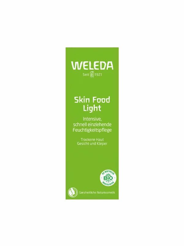 Weleda Skin Food Light Hautcreme in einer 75ml Verpackung