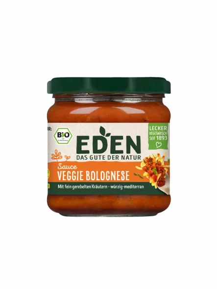 Eden Vegane Bolognese-Sauce – Biologisch im 375g Glas