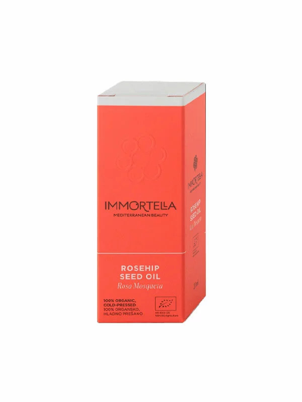 Immortella Hagebuttenöl in einer 20ml Packung