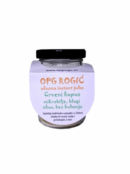 OPG Rogić Instant Rotkohlsuppe im 18g Glas