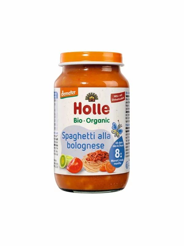 Kinderbrei Spaghetti alla Bolognese (ab 8 Monaten) – Bio 220g Holle