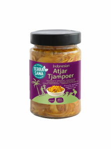 Fermentiertes Gemüse Atjar Tjampoer Glutenfrei – 300g Terrasana