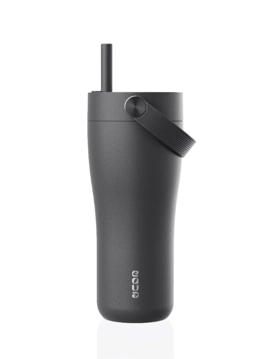 Equa Edelstahl Thermobecher Schwarz - 600ml