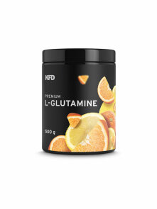 Glutamin Premium 500g Orange/Zitrone - KFD Nutrition