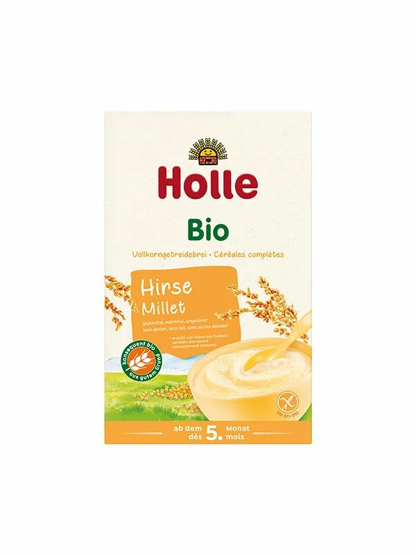 Holle Hirsebrei für Kinder (ab dem 5. Monat) – Bio in einer 220g Packung