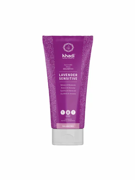 Ayurvedisches Haarshampoo Lavendel Sensitive – 200ml Khadi