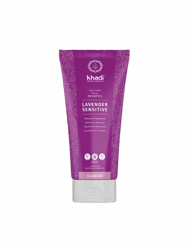Ayurvedisches Haarshampoo Lavendel Sensitive – 200ml Khadi