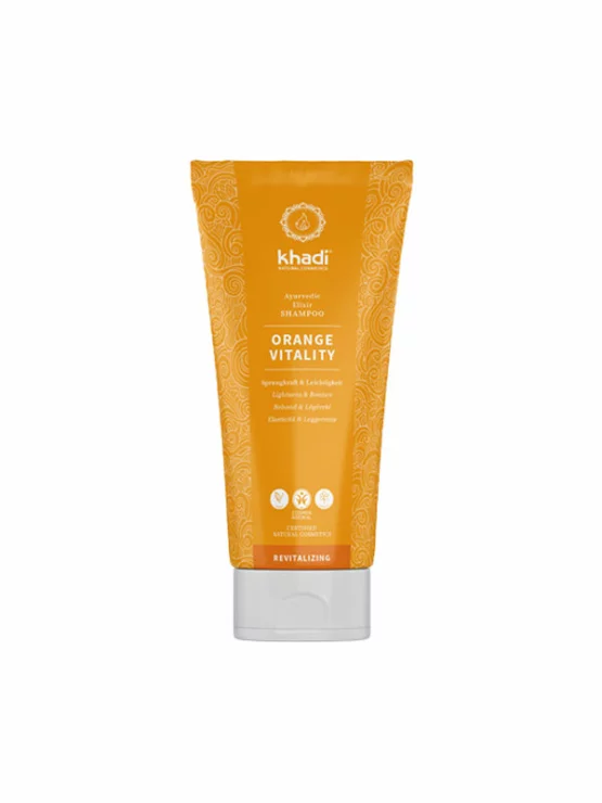 Ayurvedisches Haarshampoo Orange Vitality – 200ml Khadi