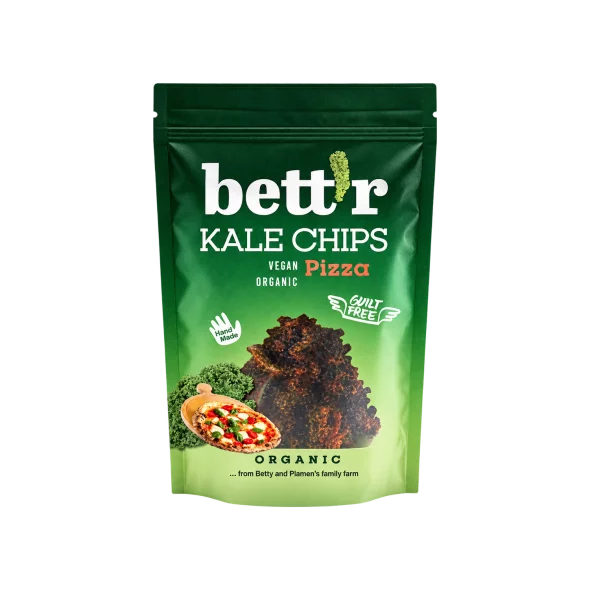 Grünkohl-Chips Pizza – Bio 30g Bett'r