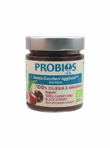 Kirschaufstrich ohne Zuckerzusatz – Bio 215g Probios