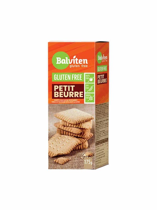 Balviten Petit Beurre Keks Glutenfrei in einer 175g Packung