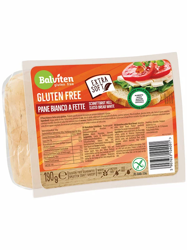 Balviten Glutenfreies Weißbrot in einer 190g Packung