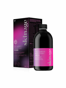 Yasenka Skinage Collagen Prestige Nahrungsergänzungsmittel 10.000mg Waldfrüchte in der 500ml Packung