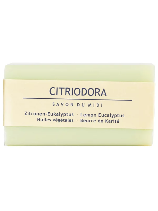 Feste Seife Zitronen-Eukalyptus – 100g Savon du Midi